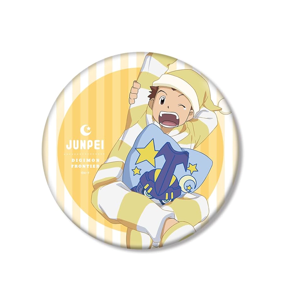 デジモン デジフェス 缶バッジ ミミ Tachikawa Mimi & Palmon - Badge - Digimon Adventure (太刀川